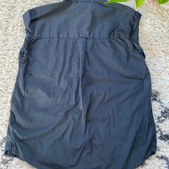 Who What Wear Black Tie Top - Picture 4 of 7